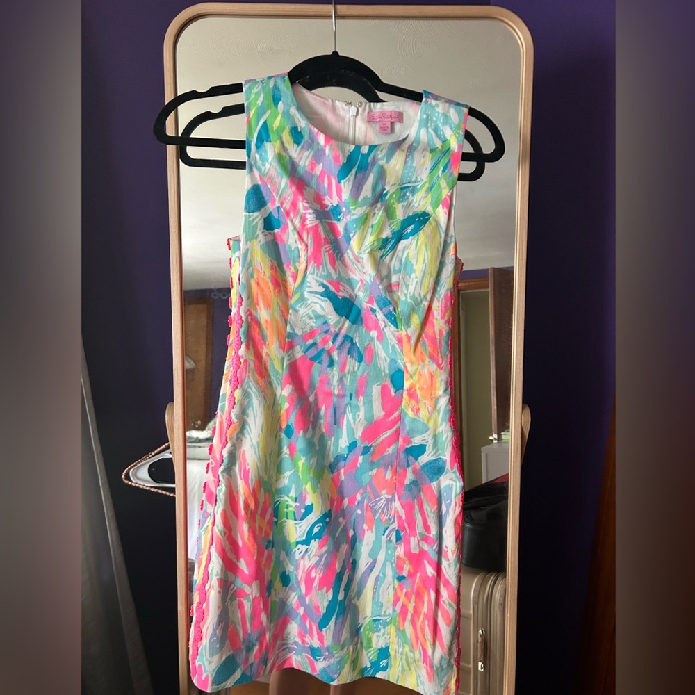 Lilly Pulitzer Mila Sparkling Sands Shift Dress